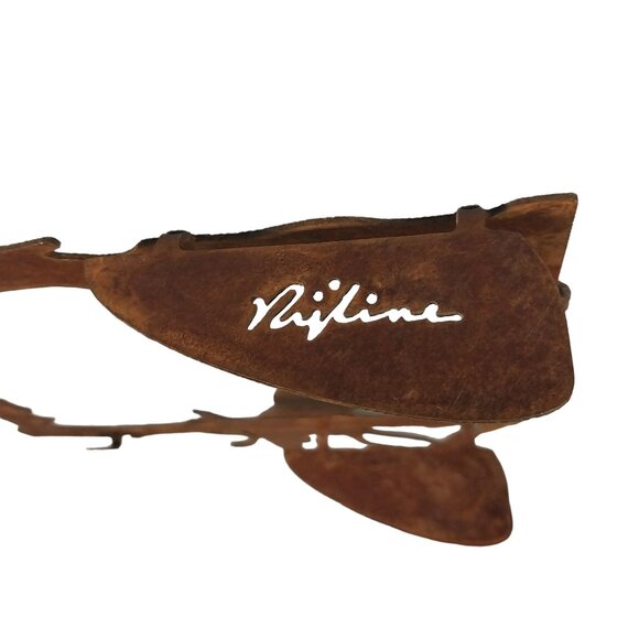 Metal Moose Silhouette Picture Frame Cabin Decor Frame - Picture 3 of 5